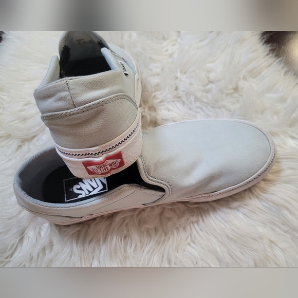 Vans Light Blue Slip-On Sneakers - Picture 2 of 6